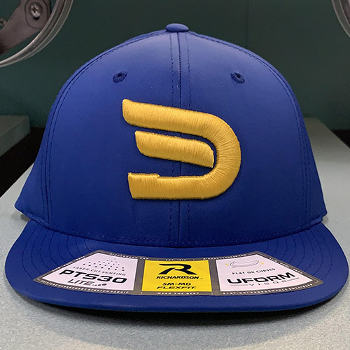 Dynasty Sportswear Royal Blue Gold Hat